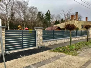 Modern Nívó-elemek antracit színben.