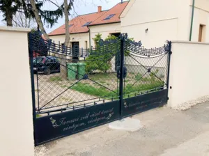 Kovácsoltvas / alumínium kerítés referencia – Tore.hu